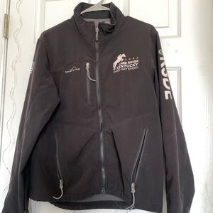 ROVE Dark Performance Jacket with Embroidered Accents